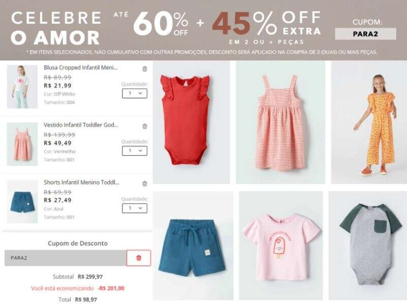 Hering - Até 60% OFF + 45% OFF EXTRA!