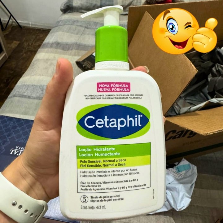Hidratação poderosa por 48h! 💦 Fórmula suave, rápida absorção e proteção para a pele sensível. ‼️