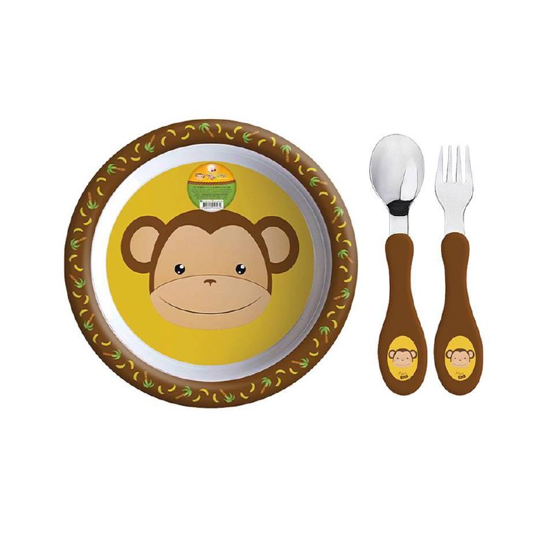 kit Alimentação Refeição Infantil 3 peças