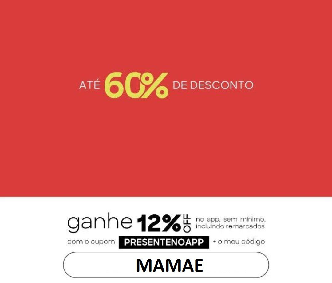 Lista com até 60% de desconto na C&A!!