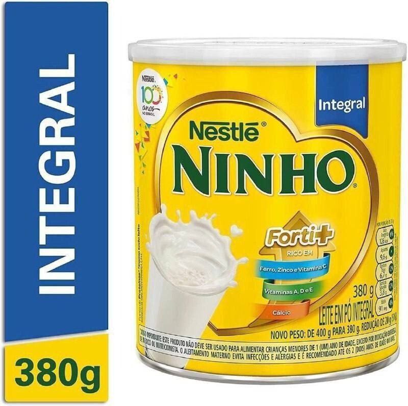 Ninho - Leite em Pó, Integral, 380g