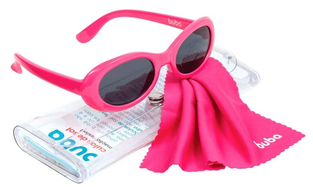Óculos De Sol Baby Pink, Buba, Rosa (Armação Flexível)