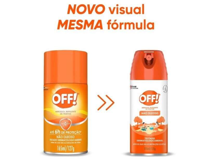 OFF Family, Aerossol Repelente de Mosquitos e Insetos, 165ml