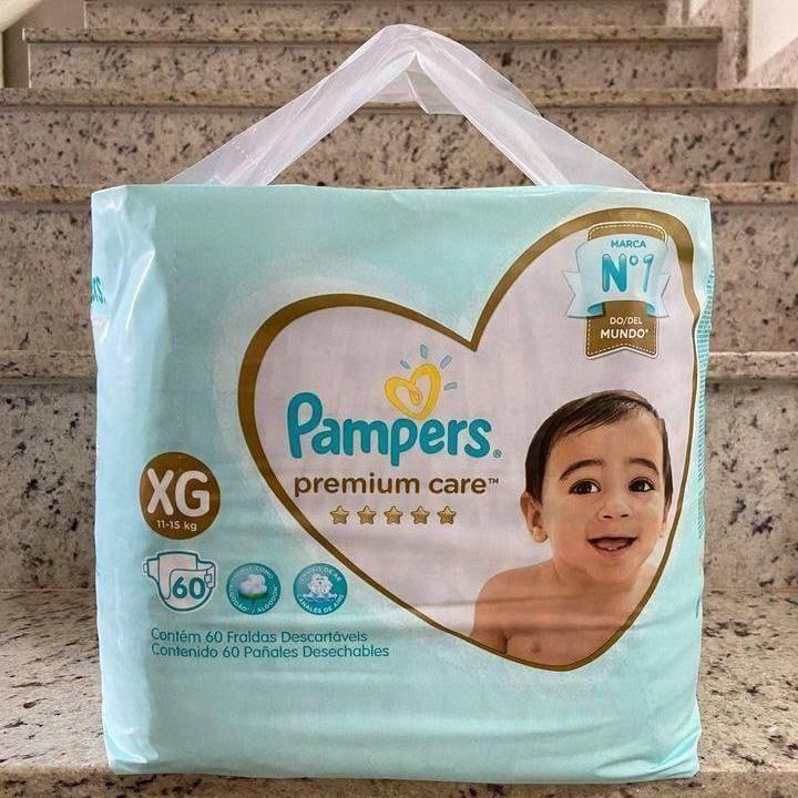 Pampers Fralda Premium Care Xg 60 Unidades Único