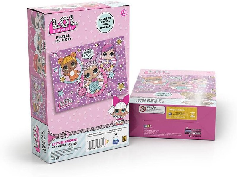 Puzzle 100 peças Lol