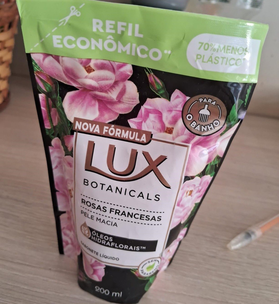 Sabonete Líquido Refil 200Ml Lavanda, Lux Suave, Lux