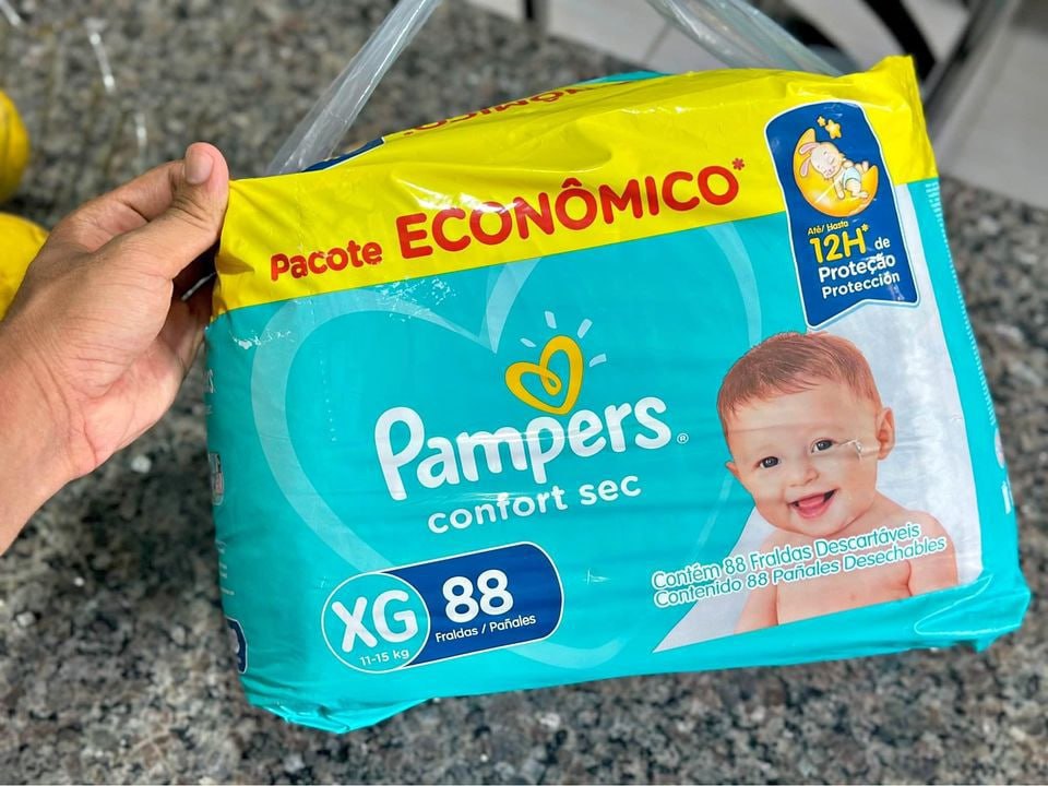 Sai  1,25  por fralda