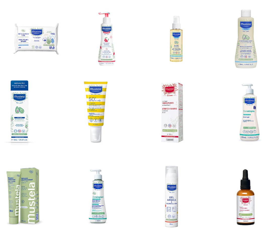 Seleção Mustela com 15% OFF