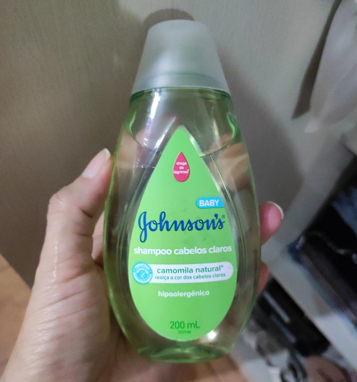 Shampoo Cabelos Claros, Johnson's Baby, 200 ml