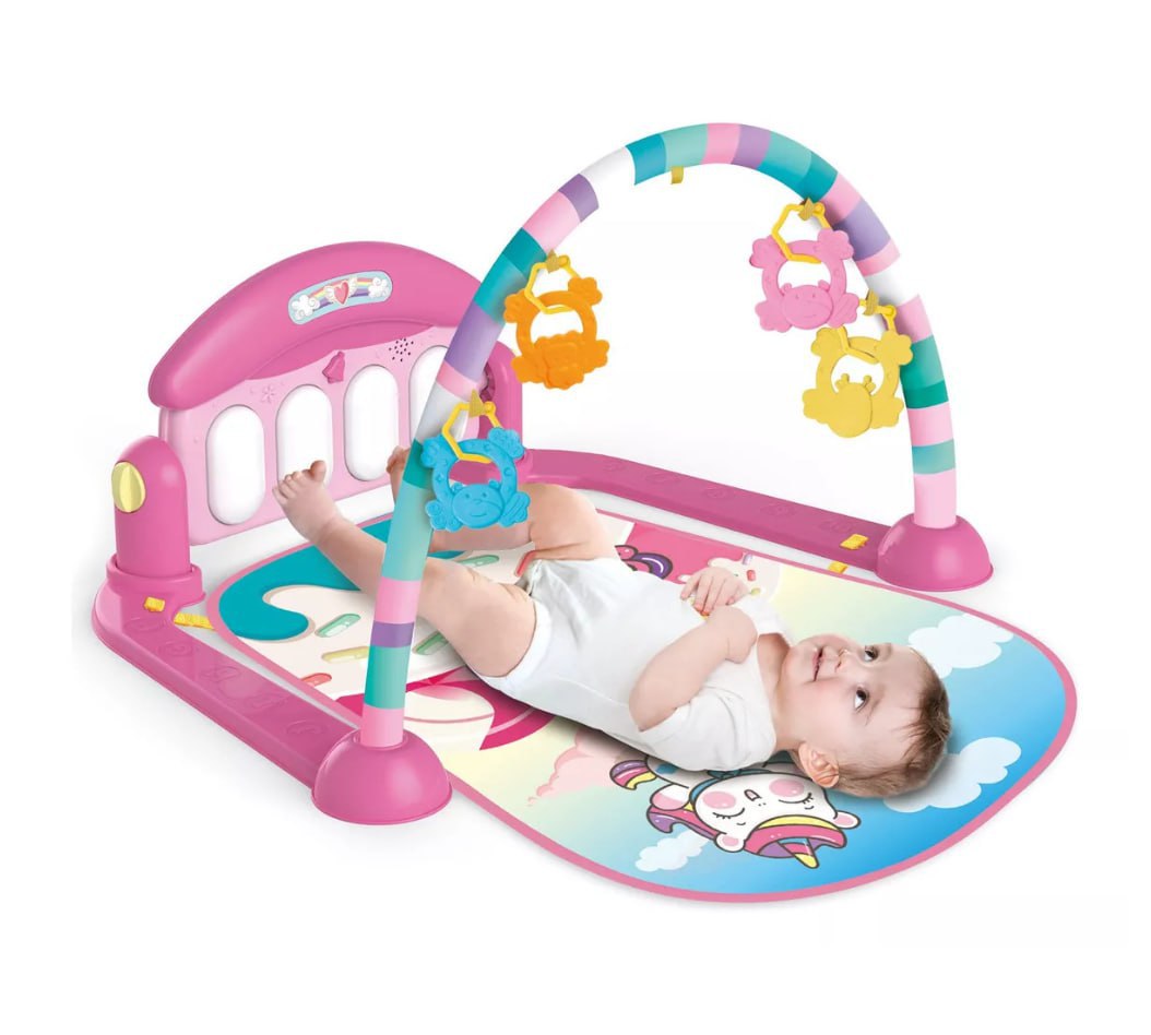 Tapete De Atividades Replay Kids joy Arco-íris Piano Musical