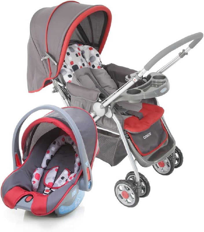 Travel System Reverse Vermelho, Cosco