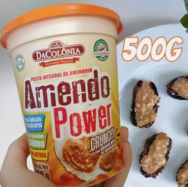 ZERO Adição de Açúcares, Fonte Natural de Proteínas 🥜‼️ #Amazon