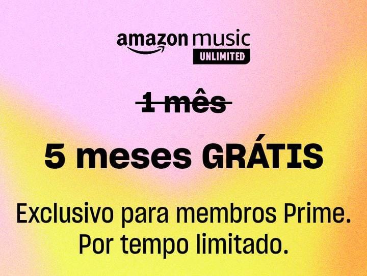 10 anos de Amazon Music com a melhor oferta de TODOS OS TEMPOS!