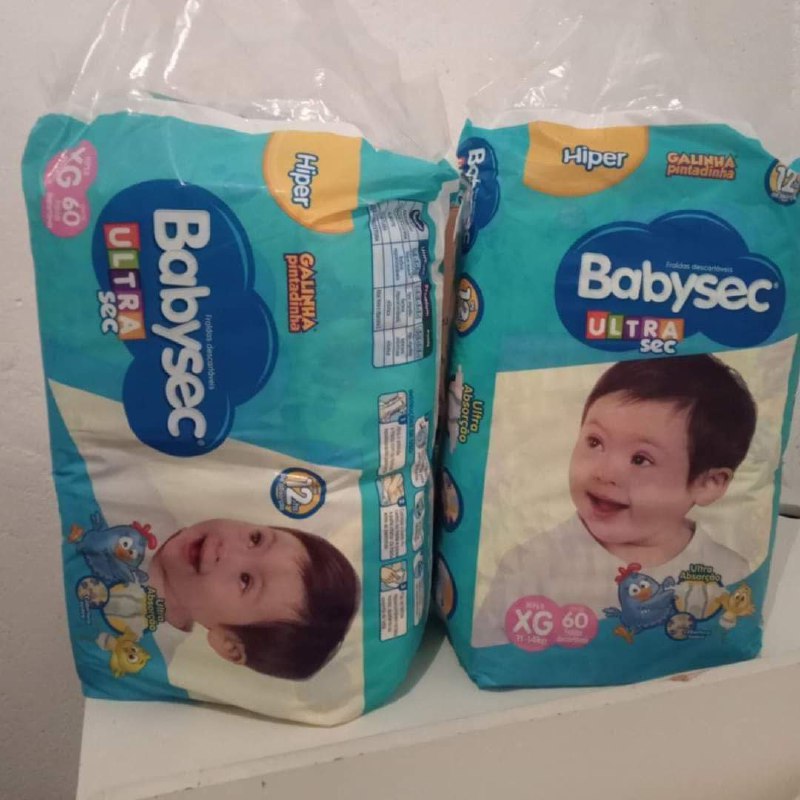 Babysec Fralda Ultrasec Galinha Pintadinha Azul Xg 60 Unidades