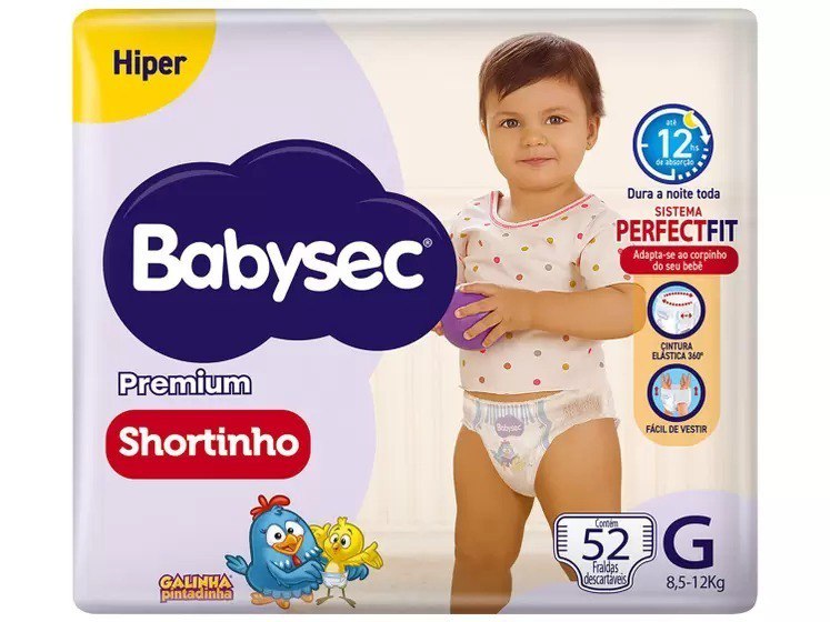 BabySec Premium Shortinho  ‼️
