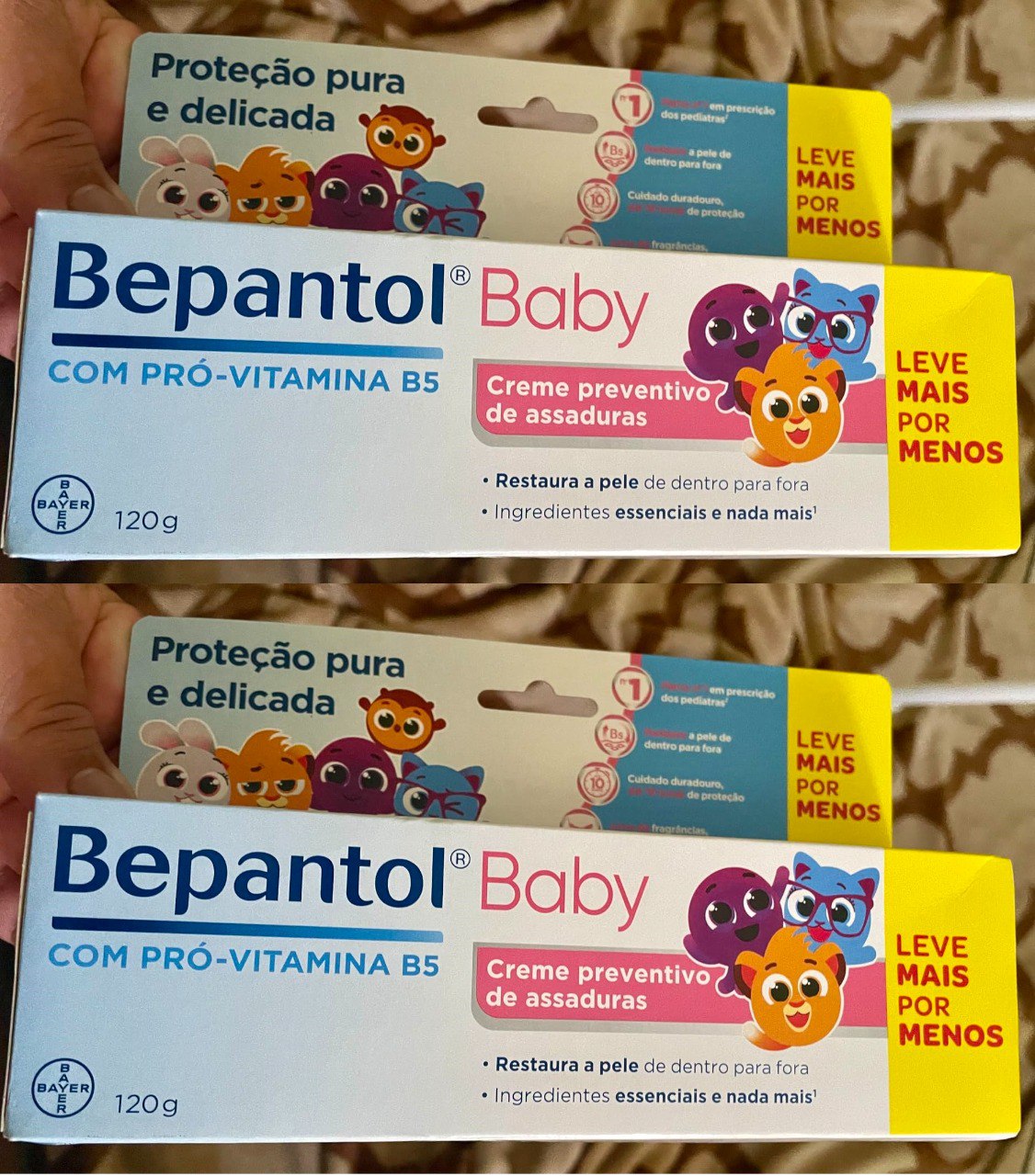 Bepantol Baby Creme Preventivo de Assaduras Para Bebês, 120G
