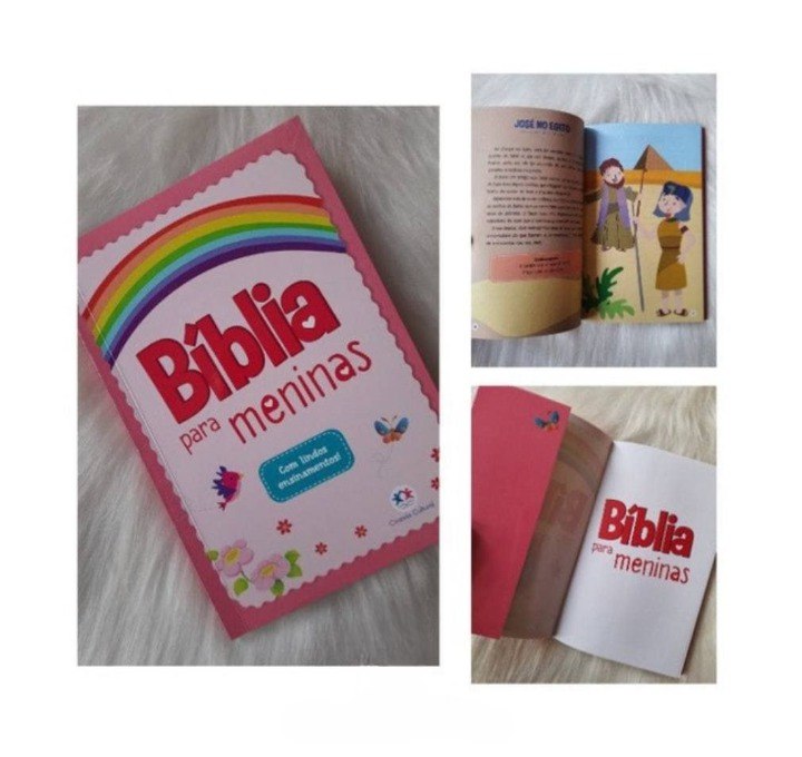 Bíblia para meninas Capa comum