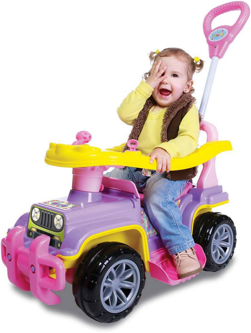 Carrinho com Chassis Jip Jip Menina, Maral, Multicor
