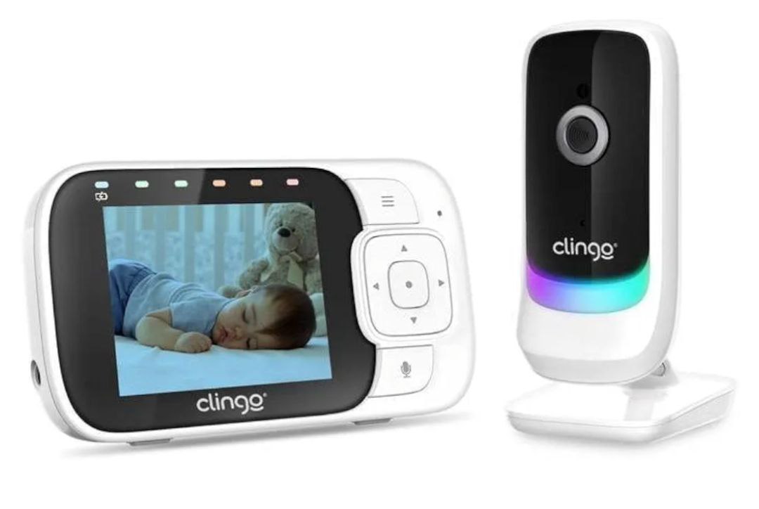 Clingo Baba Eletronica Com Camera Tela Colorida Visão Noturna View Glow