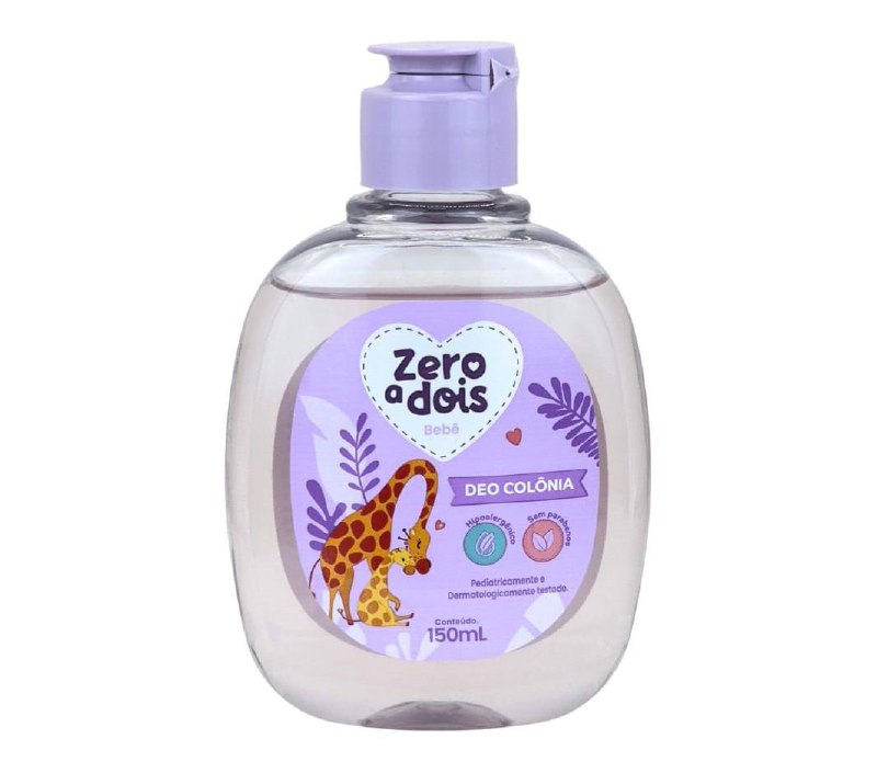 Colônia Infantil Aroma Lavanda Zero a Dois
