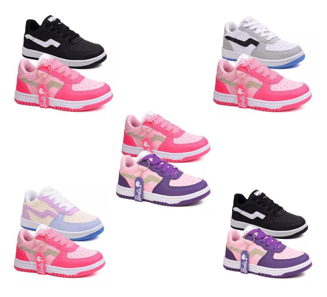 Combo Tênis Barbie 2 pares (26 ao 33)