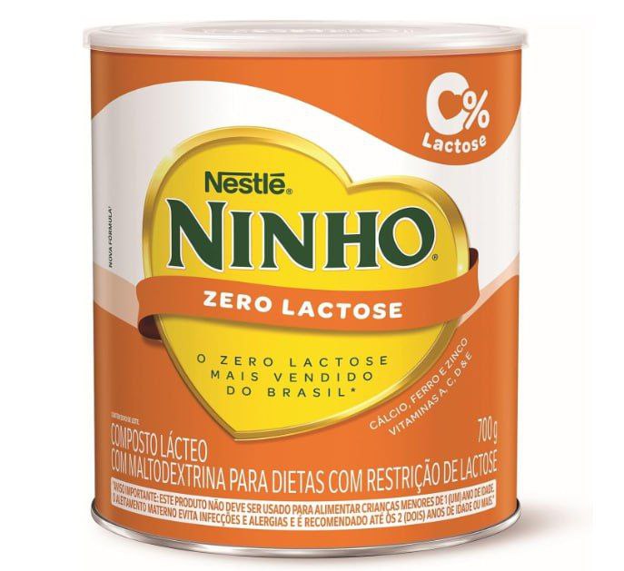 Composto Lácteo Nestle Ninho Zero Lactose 700g   