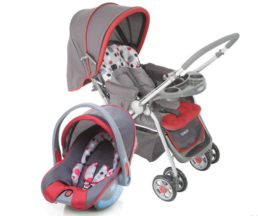 Cosco Kids, Travel System Reverse, Vermelho