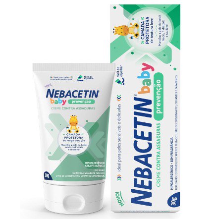 Creme Prevenção Nebacetin Baby 30g