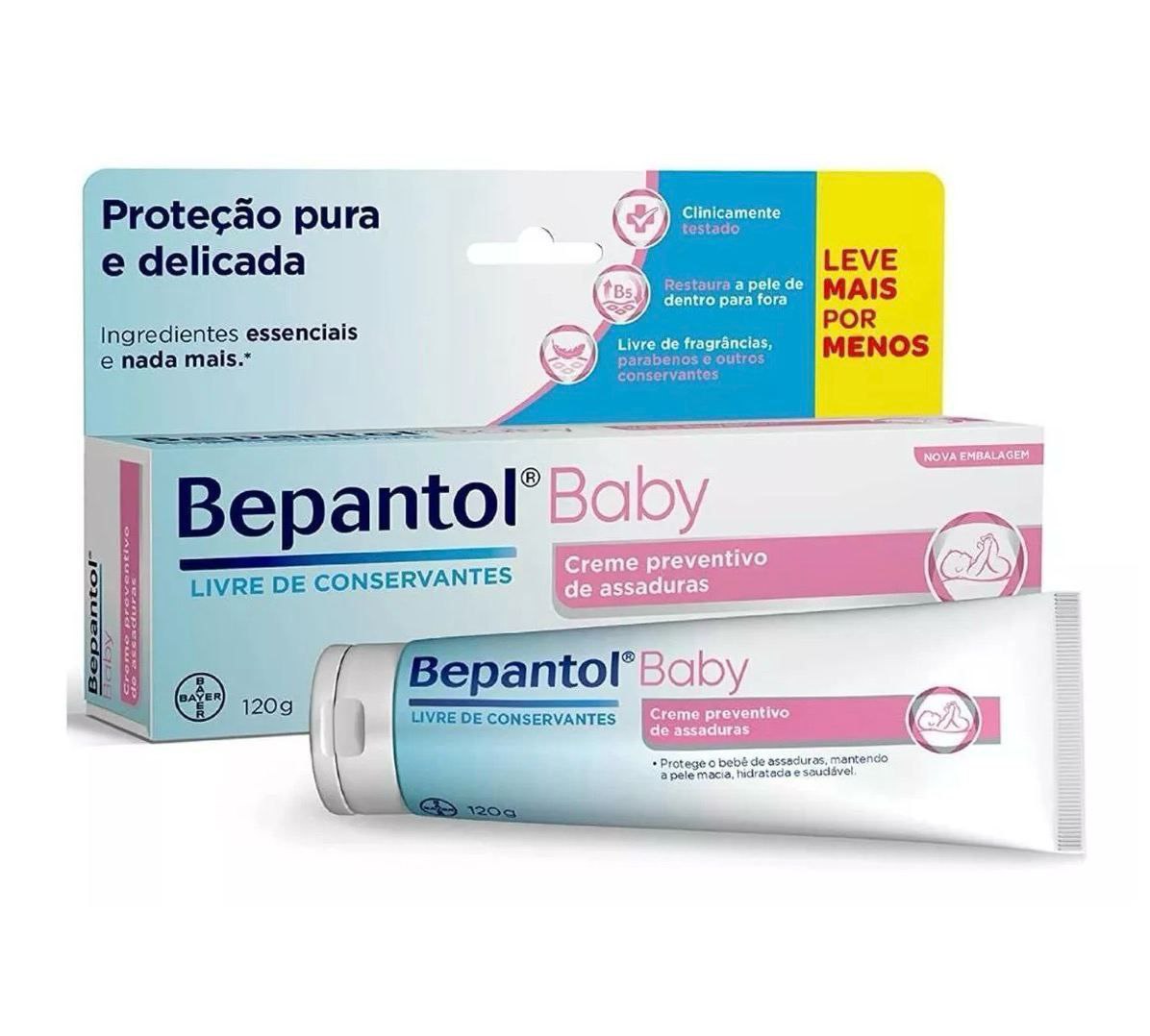Creme Preventivo de Assaduras Bepantol Baby 120g