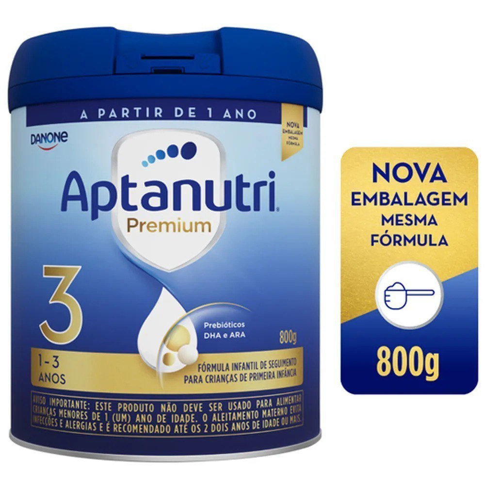 Fórmula Infantil Aptanutri Premium 3 800g