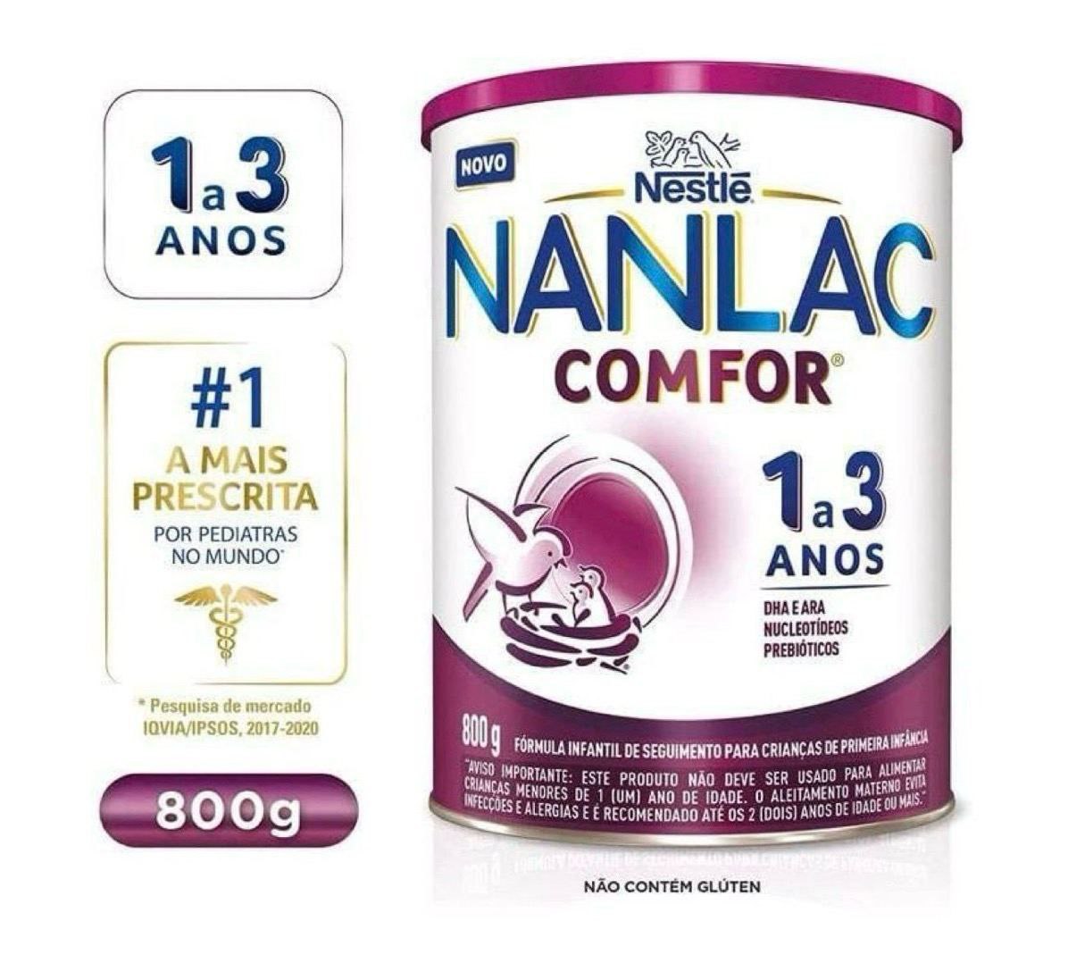 Fórmula Infantil NANLAC Comfor 800g