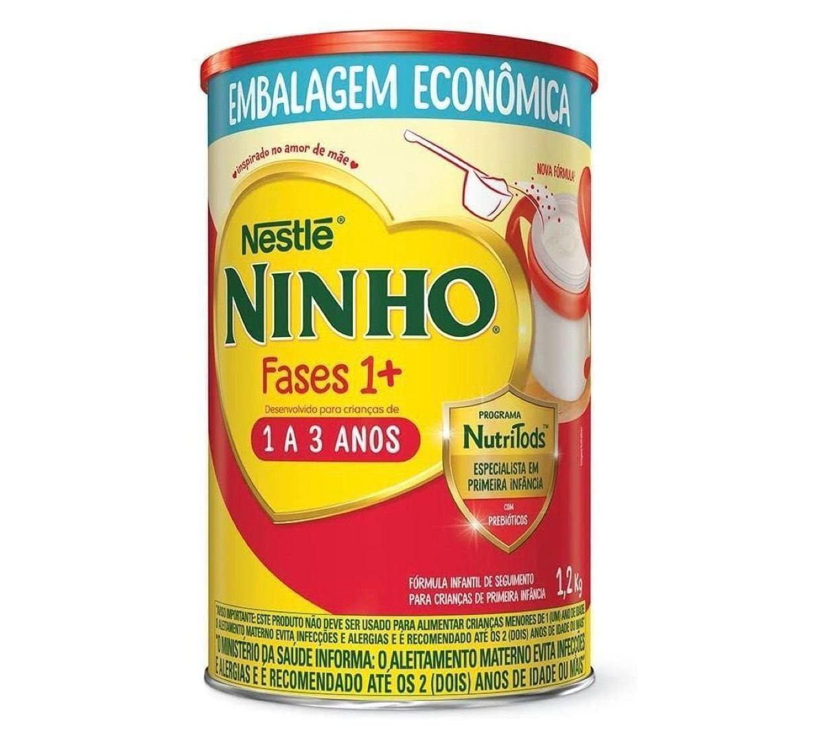Fórmula Infantil Ninho Fases 1+ com 1,2 kg