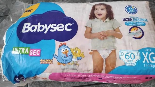 Fralda Babysec Ultrasec Galinha Pintadinha