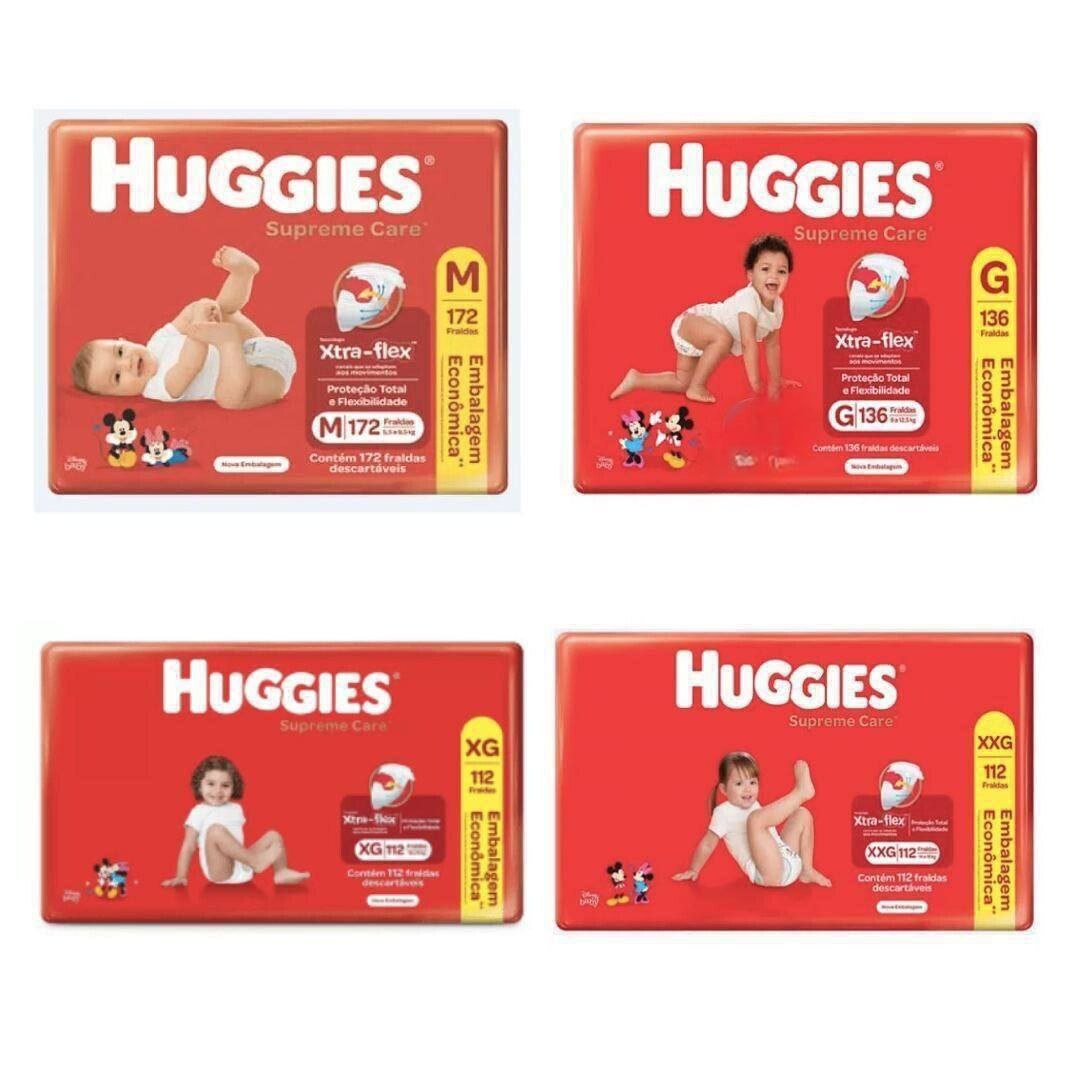 Fralda Huggies Supreme Care Giga