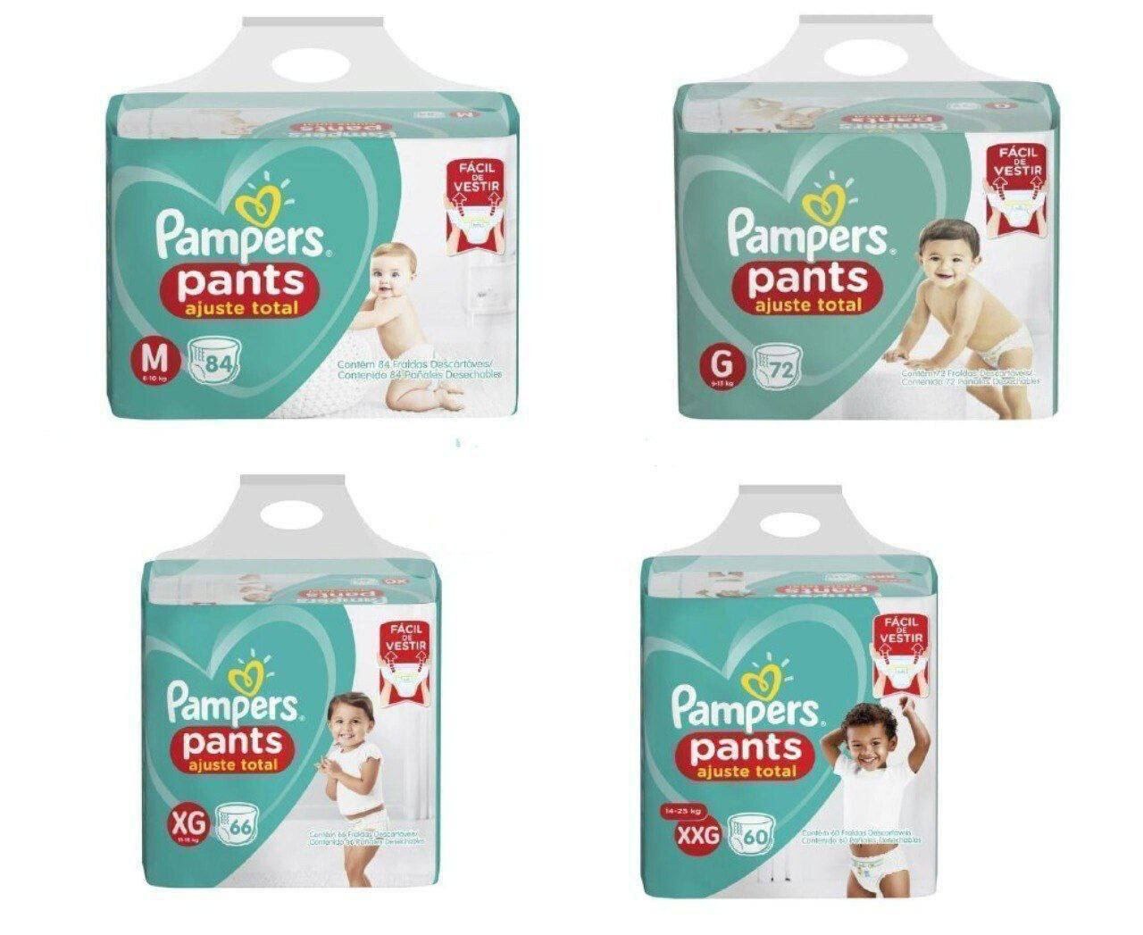 Fralda Pampers Pants Ajuste Total