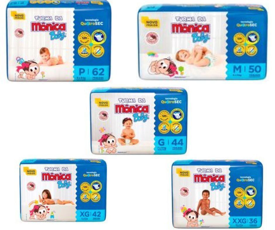 Fralda Turma da Mônica Baby