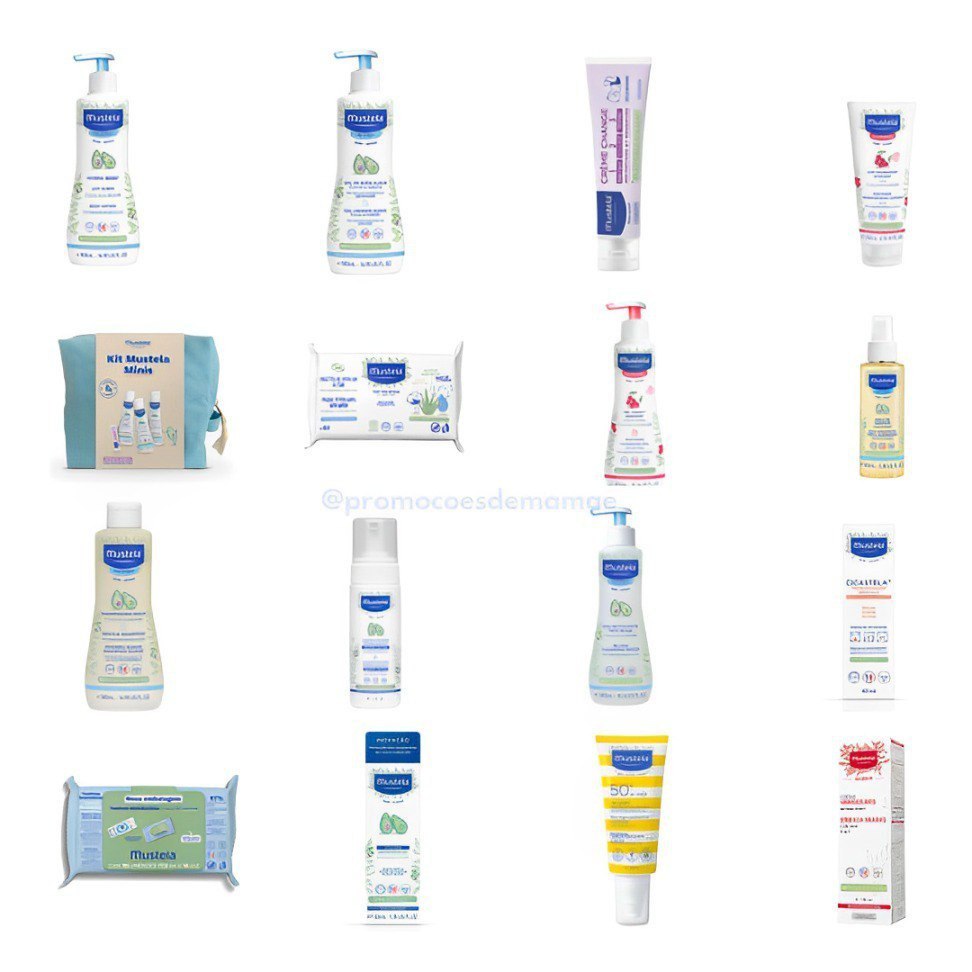 Ganhe 15% de desconto na seleção de produtos Mustela