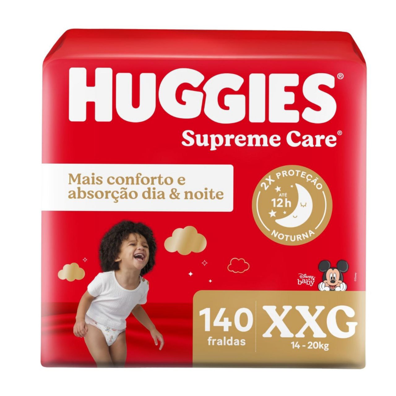 Huggies Fralda Supreme Care XXG 140 Un