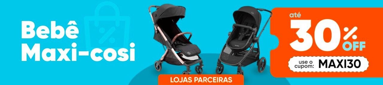 Itens Maxi Cosi com 30% off com cupom