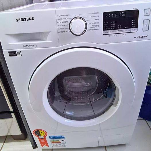 Lava E Seca Samsung Addwash Com Ecobubble Wd10m Cor Branco 110v
