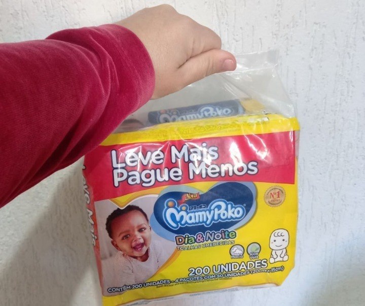 Lenço Umedecido Mamypoko Dia&Noite 200 unidades