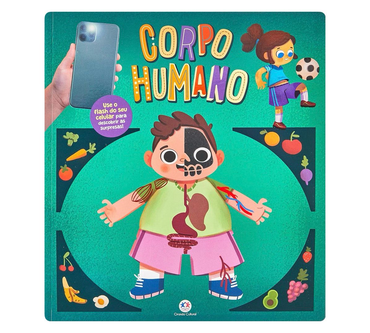 Livro Corpo humano (+3 anos)