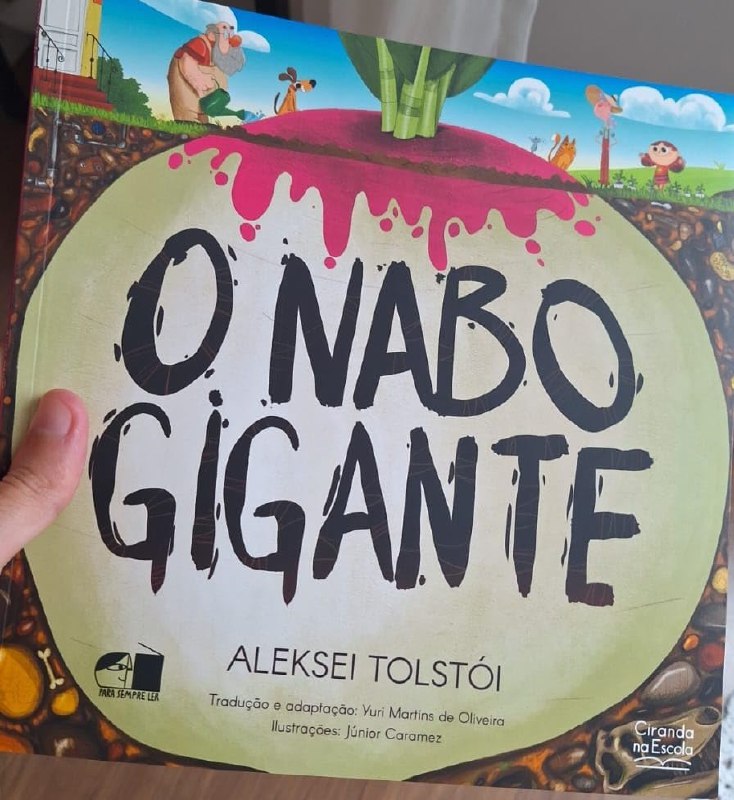 Livro: O nabo gigante