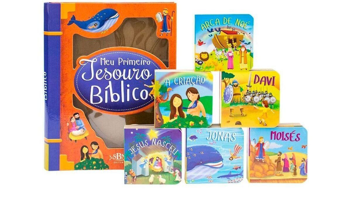 Meu Primeiro Tesouro Bíblico: Box com 6 unidades