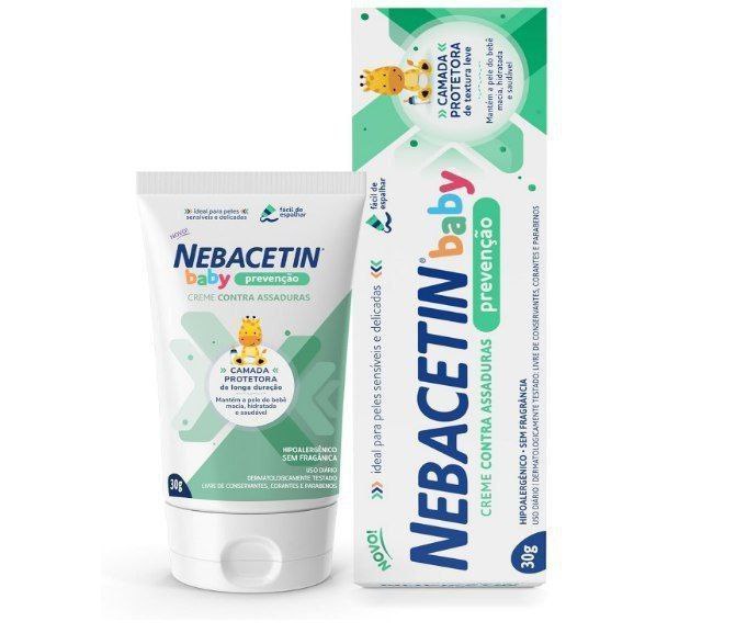 Nebacetin Baby Creme Prevenção BG 30G