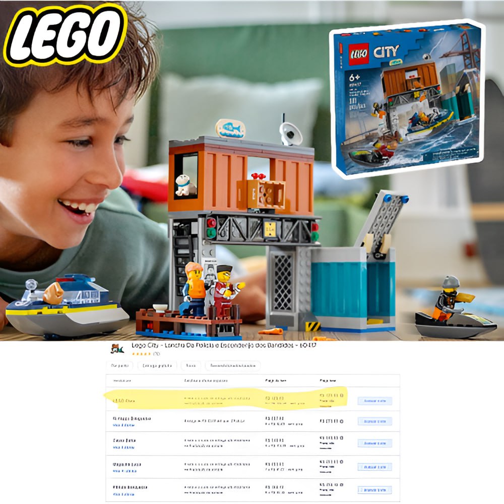 Ótimo Preço‼️ Lego 311 Peças👏👏👏