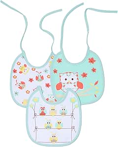 Papi Textil Babador Trios Felpudo E Plastificado Papi Est 20Cm X 19Cm Contem 03 Un