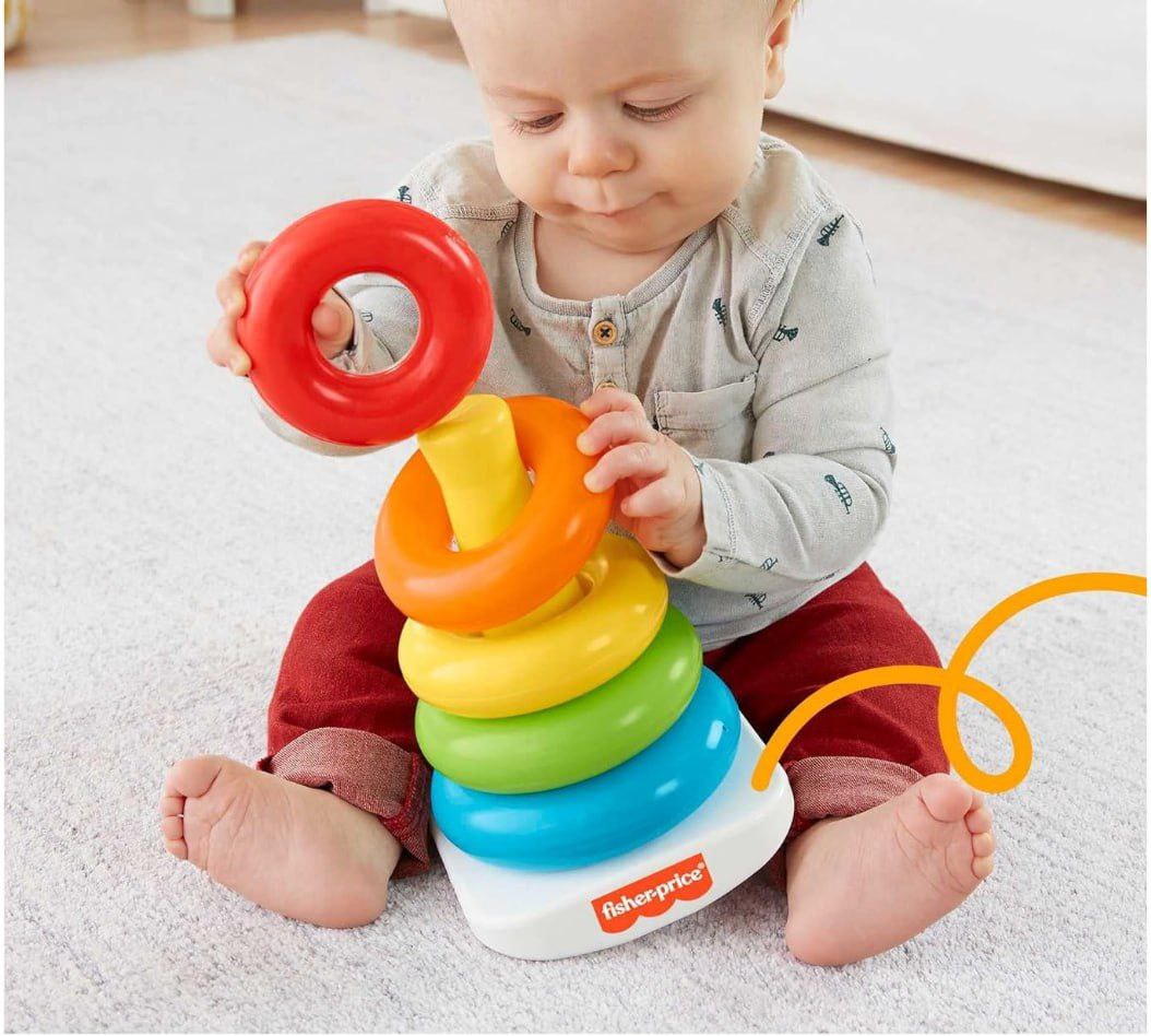 Pirâmide de Argolas Fisher-Price