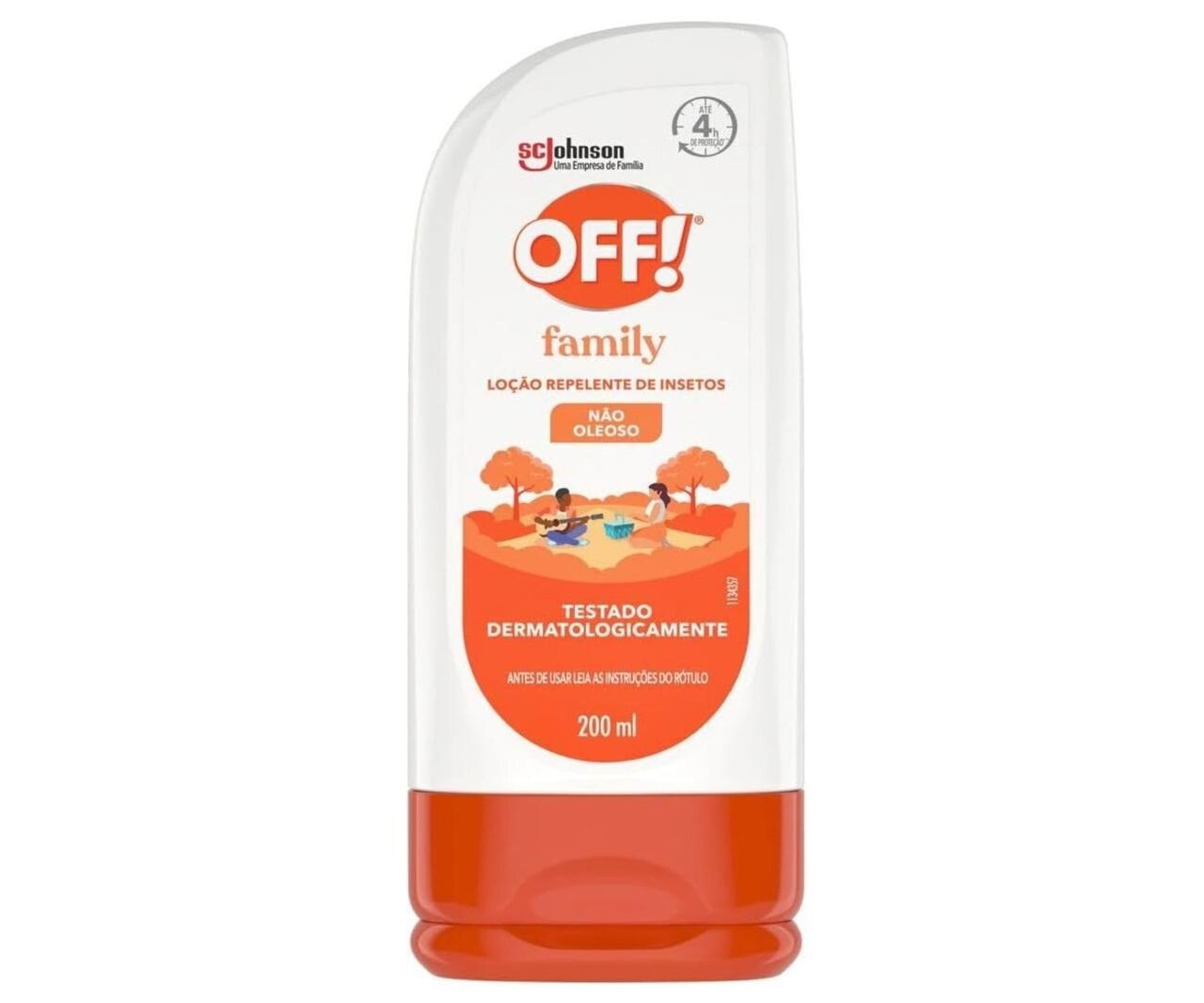Repelente OFF! Family Loção 200ml (Frasco grande)