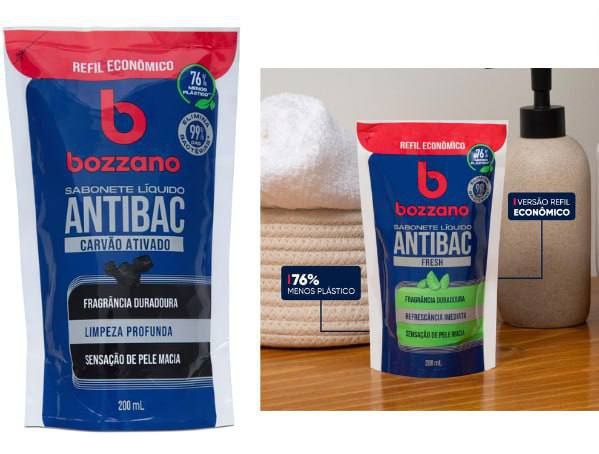 Sabonete Líquido Bozzano Antibac Refil 200ml